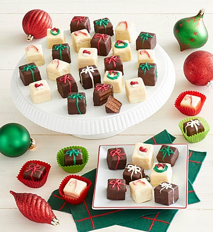 Decadent Holiday Petits Fours